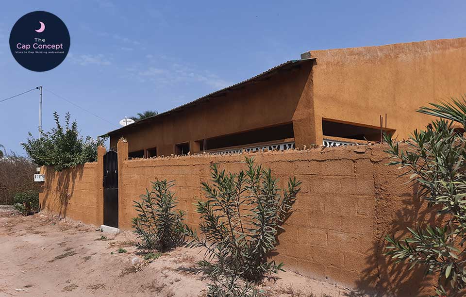 Villas Maisons à louer avec piscine Cap Skirring dans résidence surveillée et entretenue baie de boucotte location de vacances